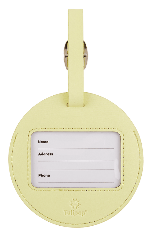 Gloomy Luggage Tag back